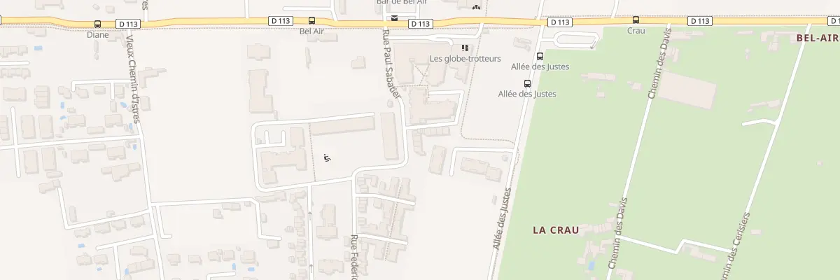 Plan du 9795 Rue Federico Garcia Lorca à Salon-de-Provence