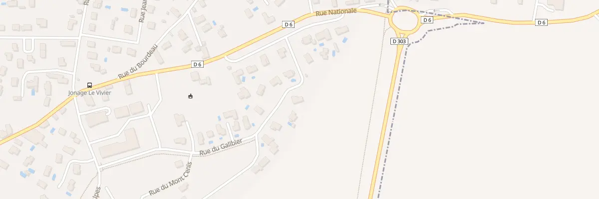 Plan du 5 Rue du Galibier à Jonage
