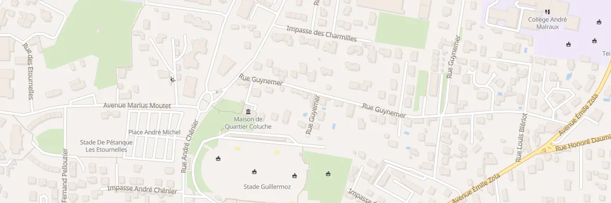 Plan du 35 Rue Guynemer à Romans-sur-Isère
