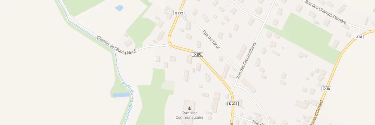 Plan du 17 Rte de Saint-Maurice à Saint-Martin-en-Bresse