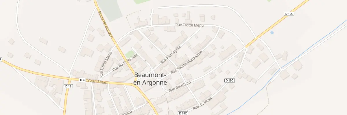 Plan du 5255 Rue Flamagritte à Beaumont-en-Argonne