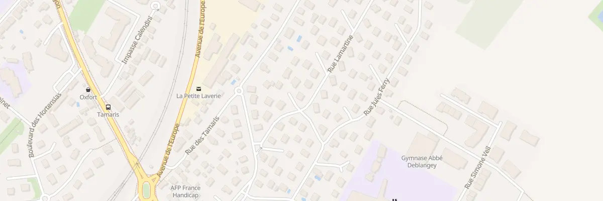 Plan du 11 Rue Lamartine à Longvic