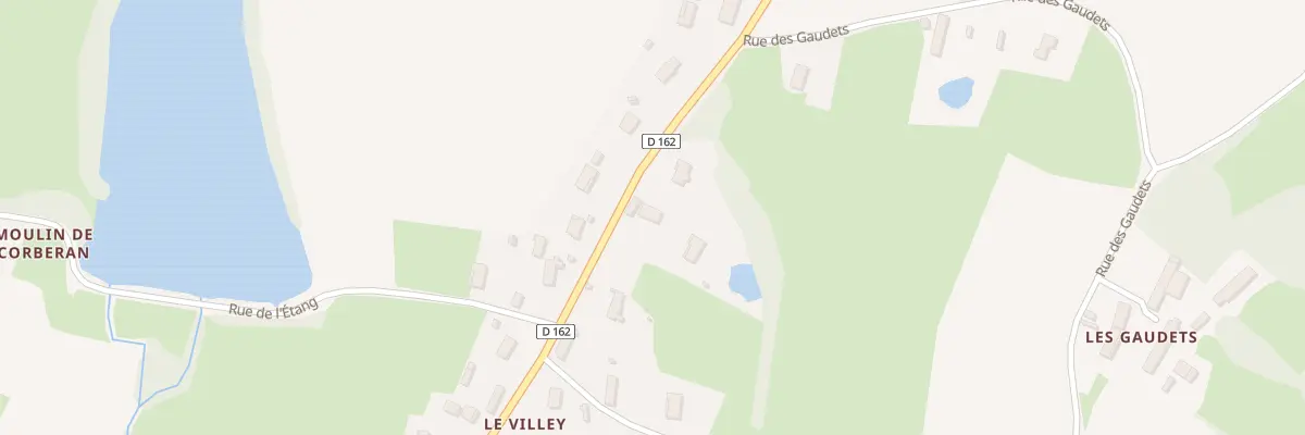 Plan du 1088 Rte de Tronchy à Saint-Étienne-en-Bresse