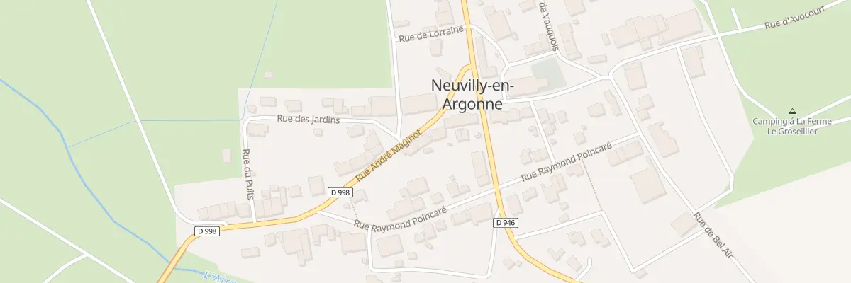 Plan du 12 Rue Andre Maginot à Neuvilly-en-Argonne