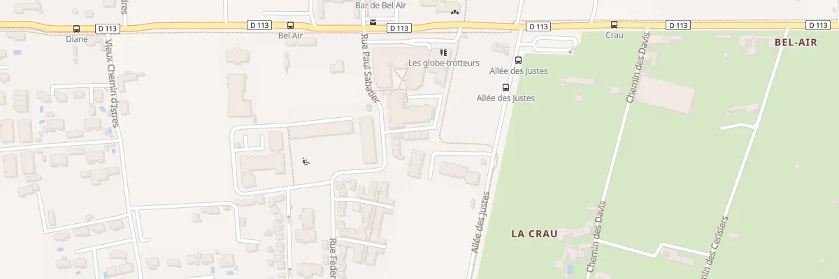 Plan du 9789 Rue Federico Garcia Lorca à Salon-de-Provence