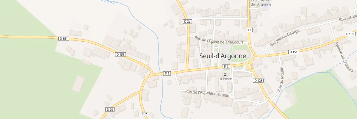 Plan du 4 Rue du Capitaine Fenaux à Seuil-d’Argonne