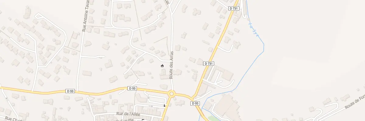 Plan du 6 Rte des Arras à Aouste-sur-Sye