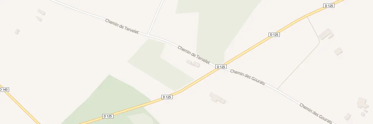 Plan du 930 Che de Tervelet à Montélier
