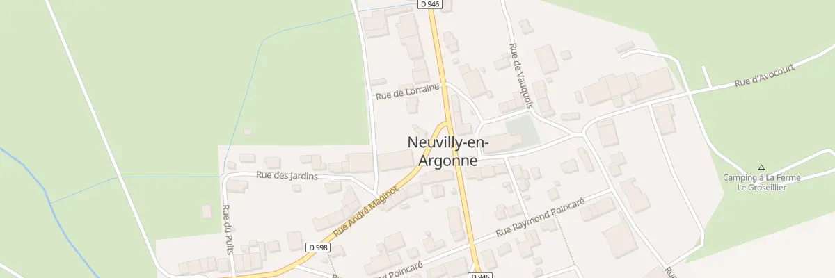 Plan du 14 Av de la Guadeloupe à Neuvilly-en-Argonne