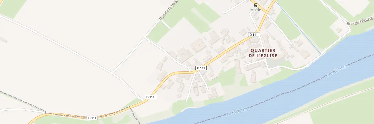 Plan du 5 Gr Grande Rue à Écuelles