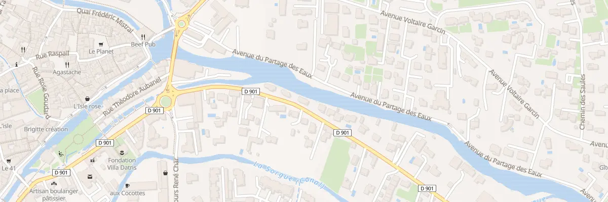 Plan du 235 Av Jean Charmasson à L’Isle-sur-la-Sorgue