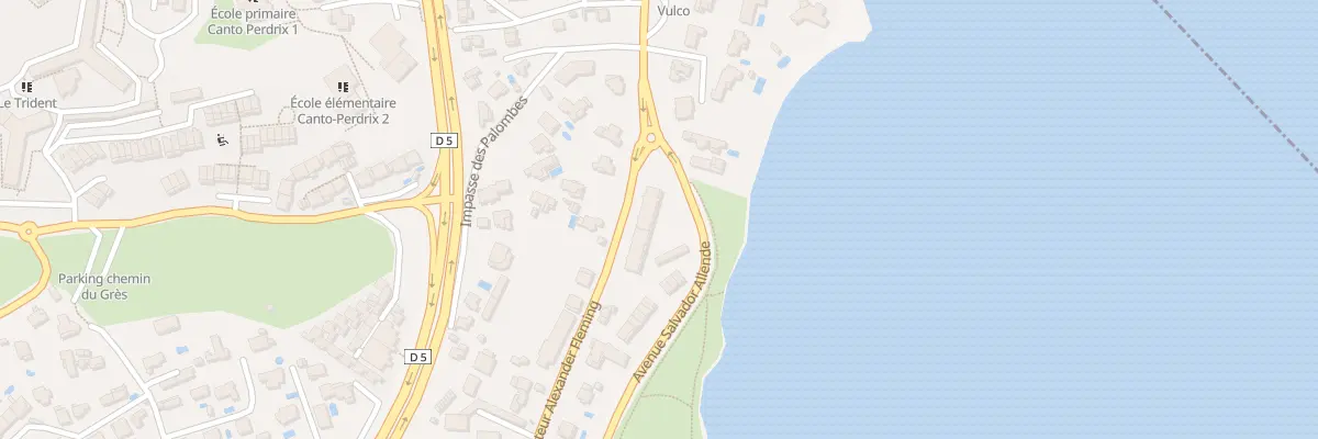 Plan du 9001 Av du Docteur Fleming à Martigues