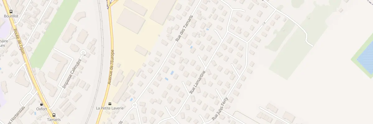 Plan du 35 Rue Lamartine à Longvic