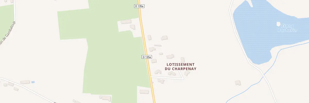 Plan du 1281 Rte de Beaurepaire à Pisieu