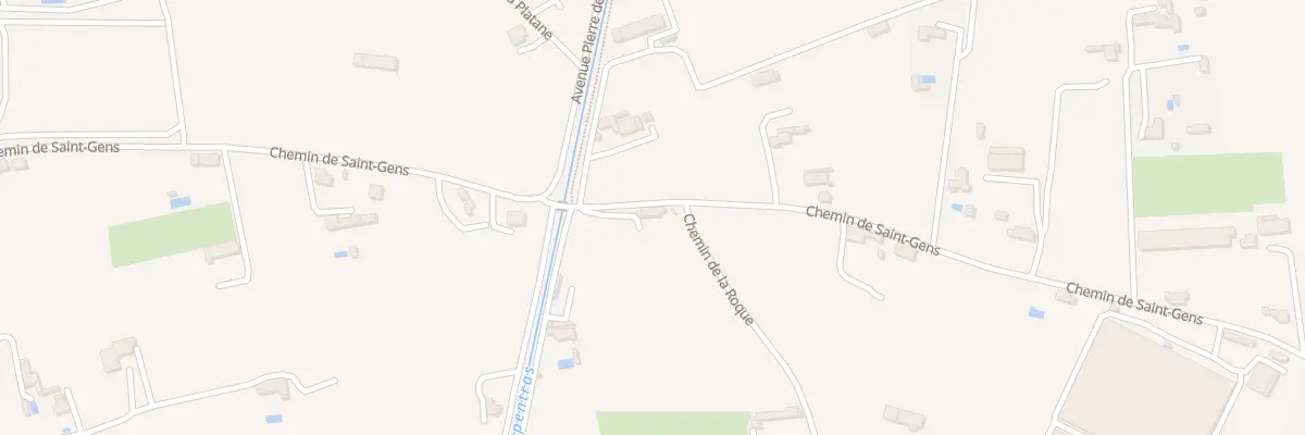 Plan du 937 Che de Saint-Gens à Carpentras