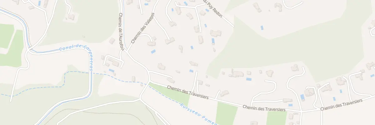 Plan du 5401F Che des Traversiers à Pernes-les-Fontaines