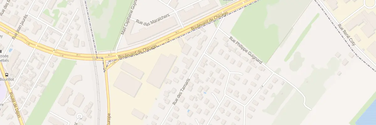 Plan du 43 Rue des Tamaris à Longvic