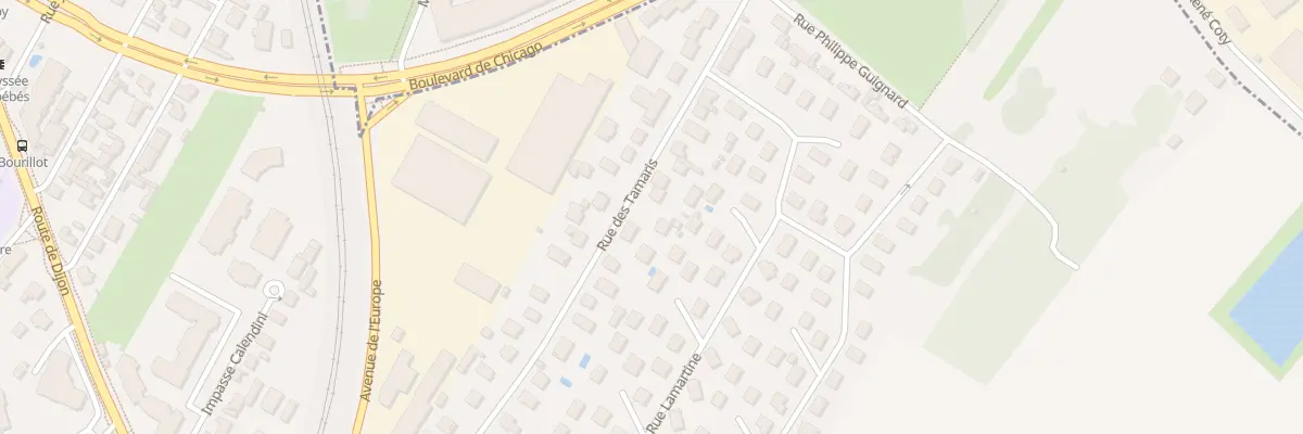 Plan du 46 Rue des Tamaris à Longvic