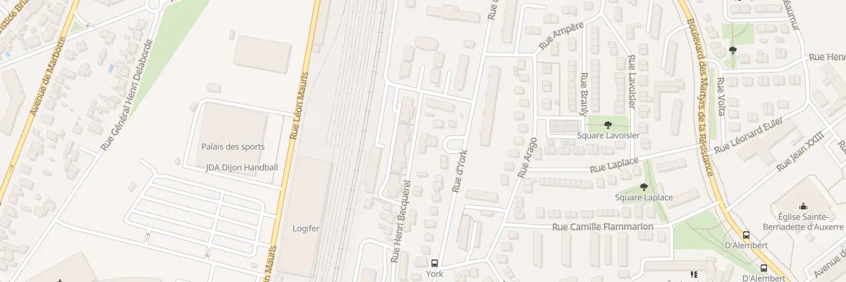 Plan du 10A Rue Henri Becquerel à Dijon