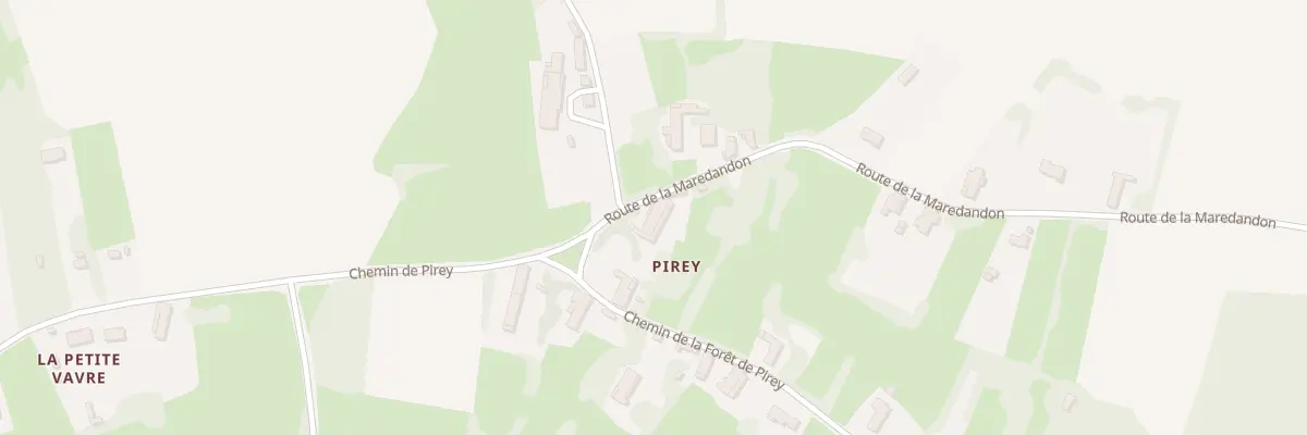 Plan du 411 Rte de la Maredandon à La Genête