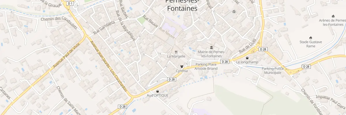 Plan du 25 Rue Troubadour Durand à Pernes-les-Fontaines