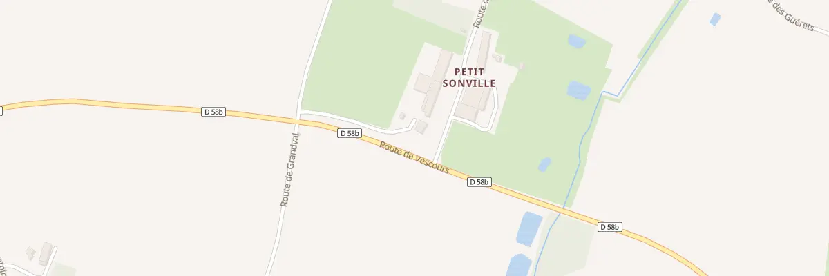 Plan du 31 Rte du Petit Sonville à Saint-Trivier-de-Courtes