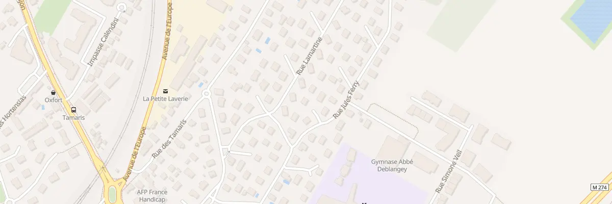 Plan du 17 Rue Jules Ferry à Longvic