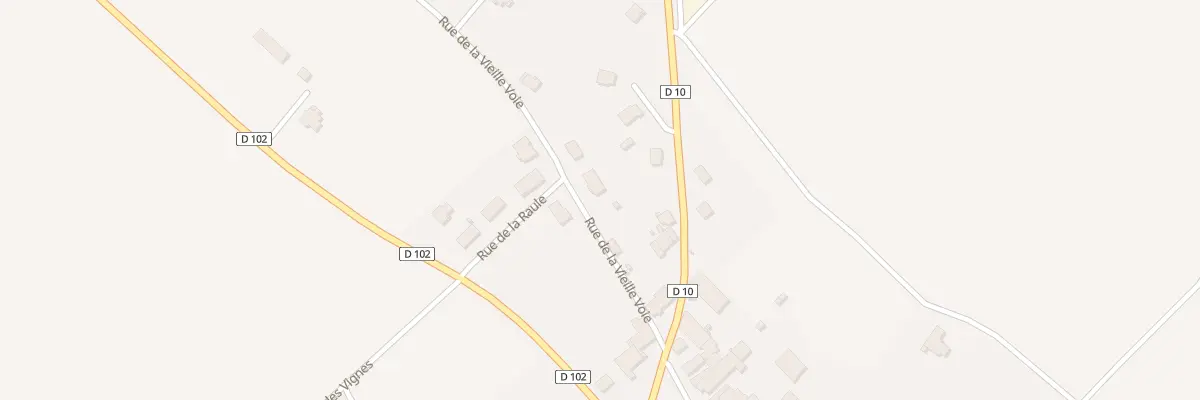Plan du 2 Rue de la Vieille Voie à Richebourg