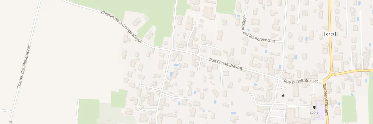 Plan du 363 Rue Benoit Bressat à Villieu-Loyes-Mollon