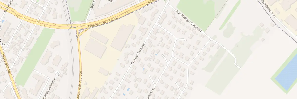 Plan du 50 Rue des Tamaris à Longvic