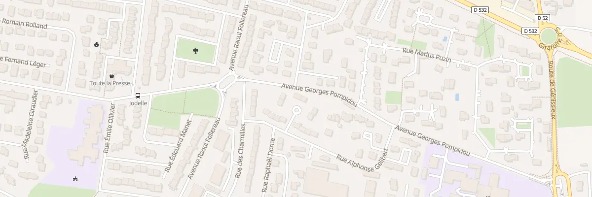 Plan du 13 Rue Alphonse Gelibert à Romans-sur-Isère