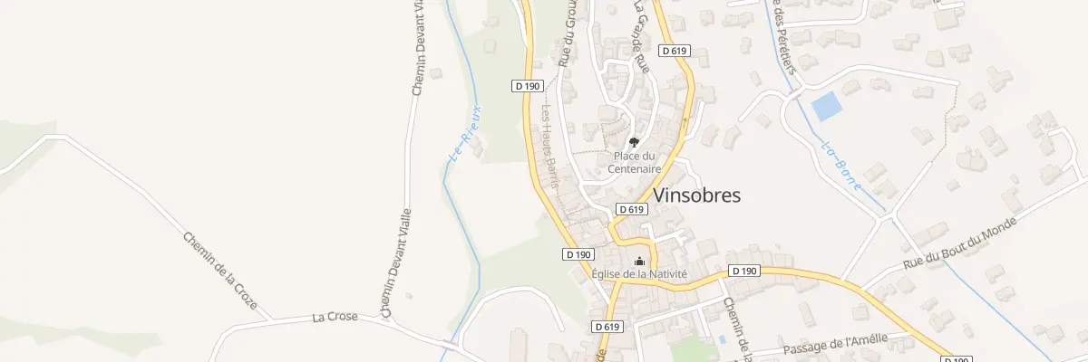 Plan du 5570 Rue des Barris à Vinsobres