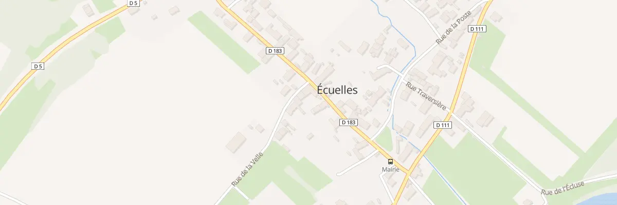 Plan du 7 Rue de Molaise à Écuelles