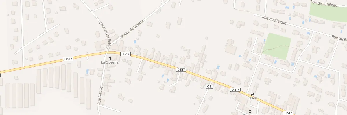 Plan du 49 Rte Nationale à Pusignan