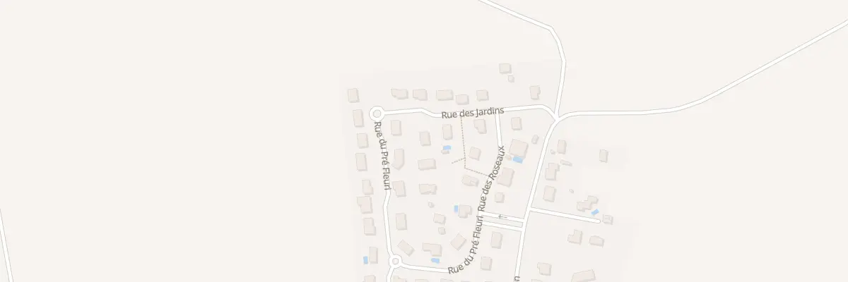 Plan du 9 Rue des Jardins à Savouges