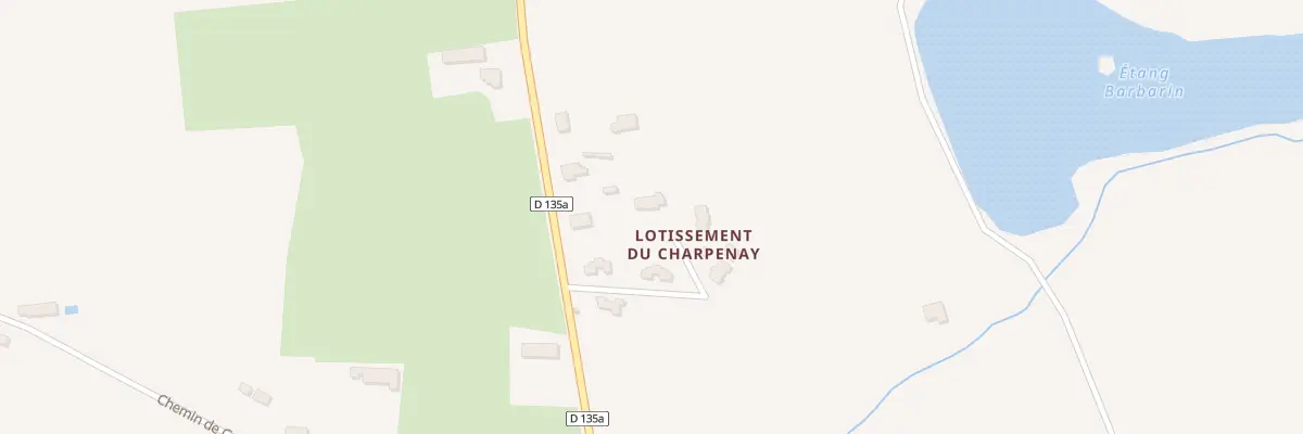 Plan du 9002 Charpenay à Pisieu