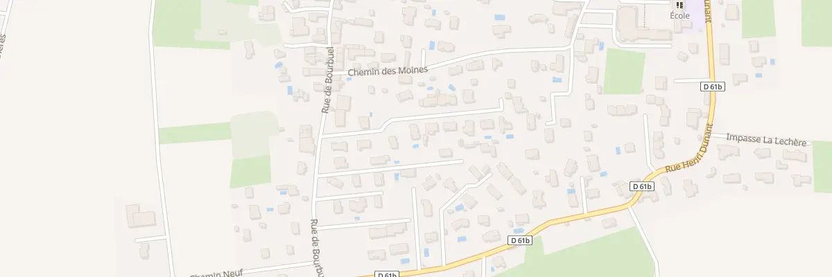 Plan du 317 Rue de Bourbuel à Niévroz
