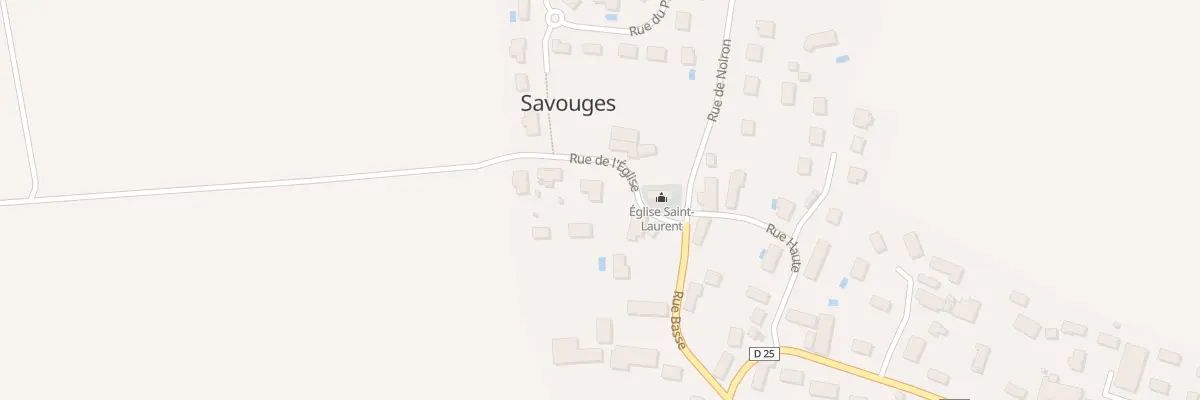 Plan du 2C Rue de l’Eglise à Savouges