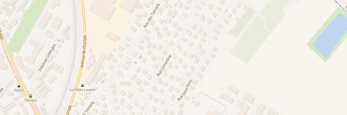 Plan du 28 Rue Lamartine à Longvic