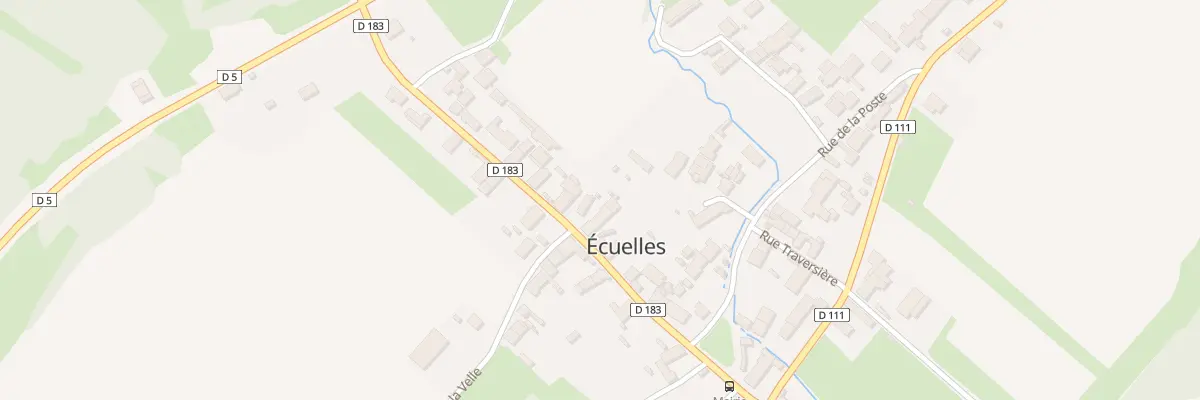 Plan du 12 Rue de Molaise à Écuelles