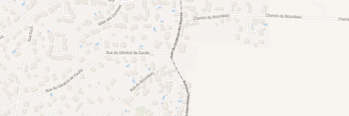 Plan du 272 Rue Chateau des Marres à Jons