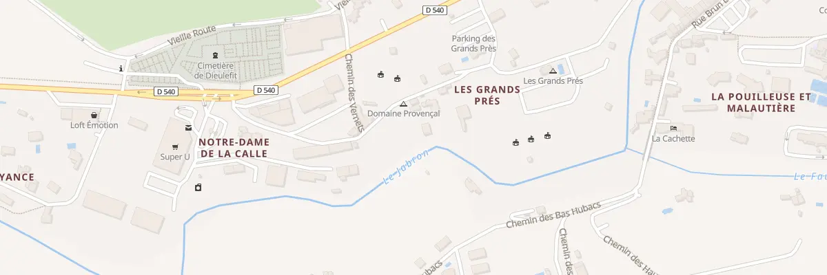 Plan des Grands Pres à Dieulefit