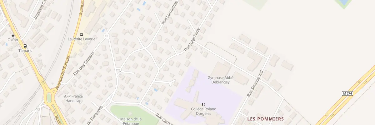 Plan du 26 Rue Jules Ferry à Longvic