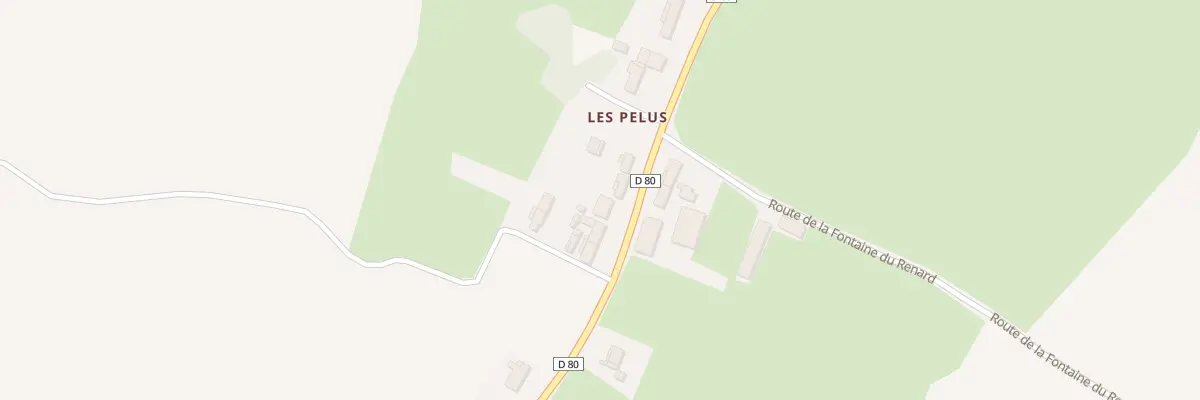 Plan du 1060 Rte des Pelus à Saint-Jean-sur-Reyssouze