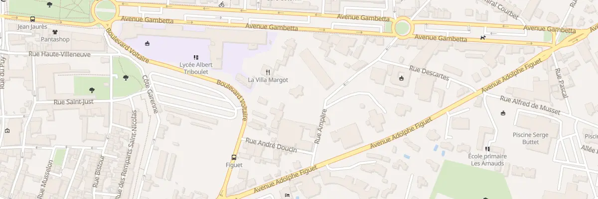 Plan du 53B Av Gambetta à Romans-sur-Isère