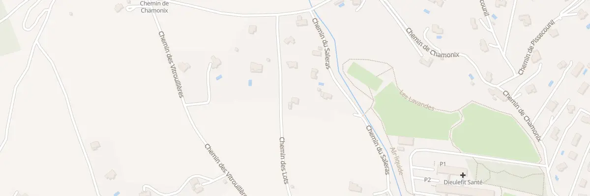 Plan du 6239 Saleras à Dieulefit