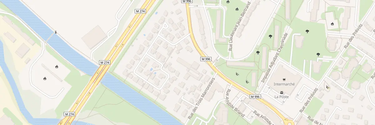 Plan du 19 Rte de Dijon à Longvic