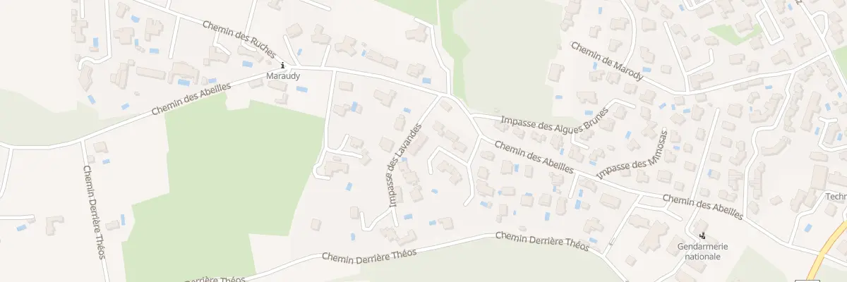 Plan du 12 Imp Hameaux de Théos à Vaison-la-Romaine