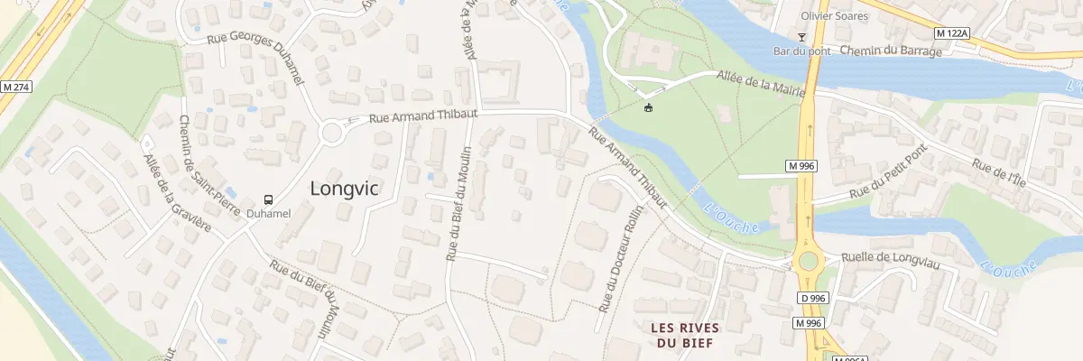 Plan du 9 Rue Armand Thibaut à Longvic