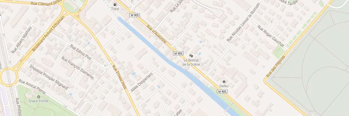 Plan du 190 Rue d’Auxonne à Dijon